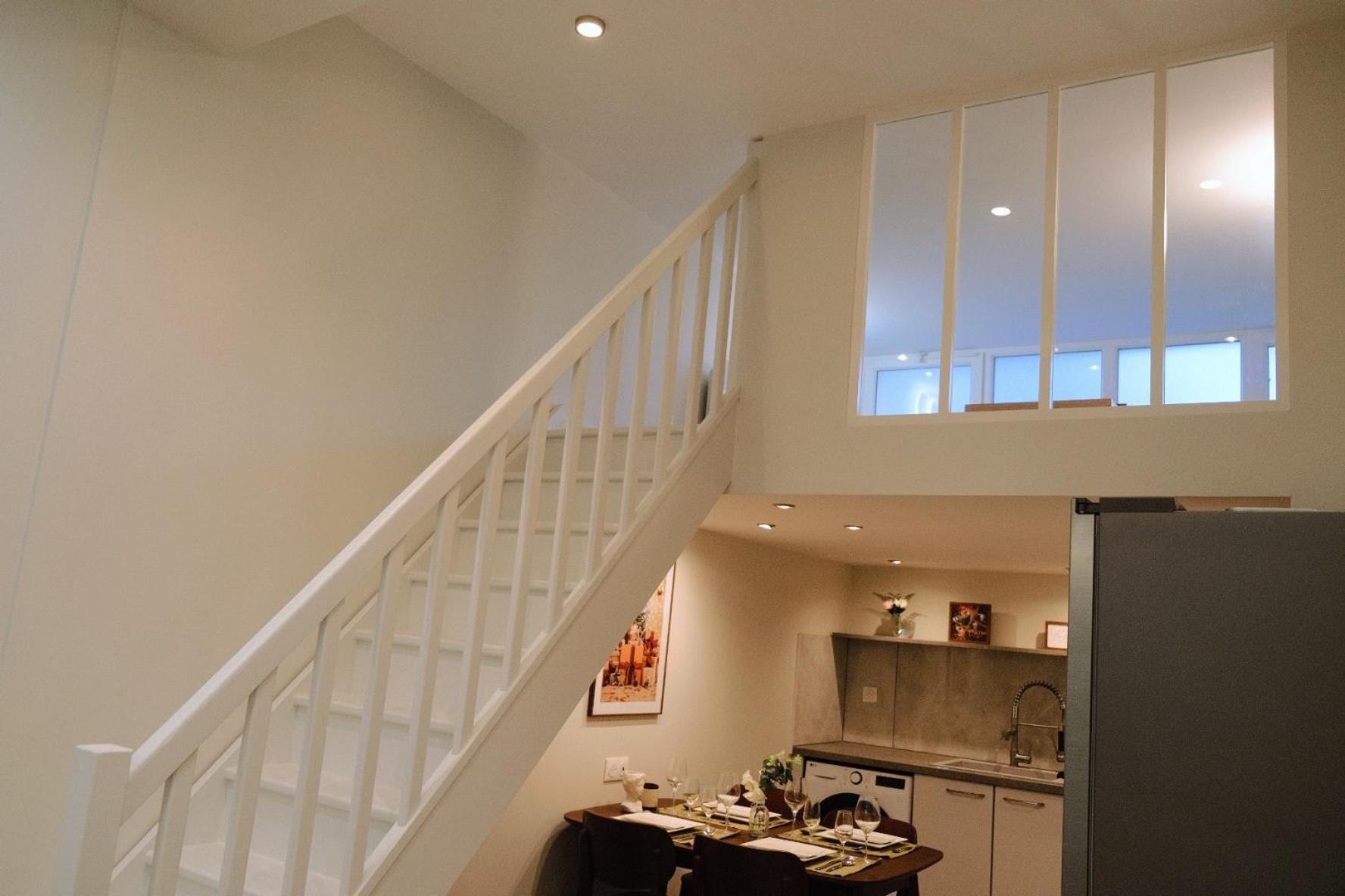 Appartement Mezzanine Contemporain Hypercentre Caen - Chez Jannie Eksteriør billede